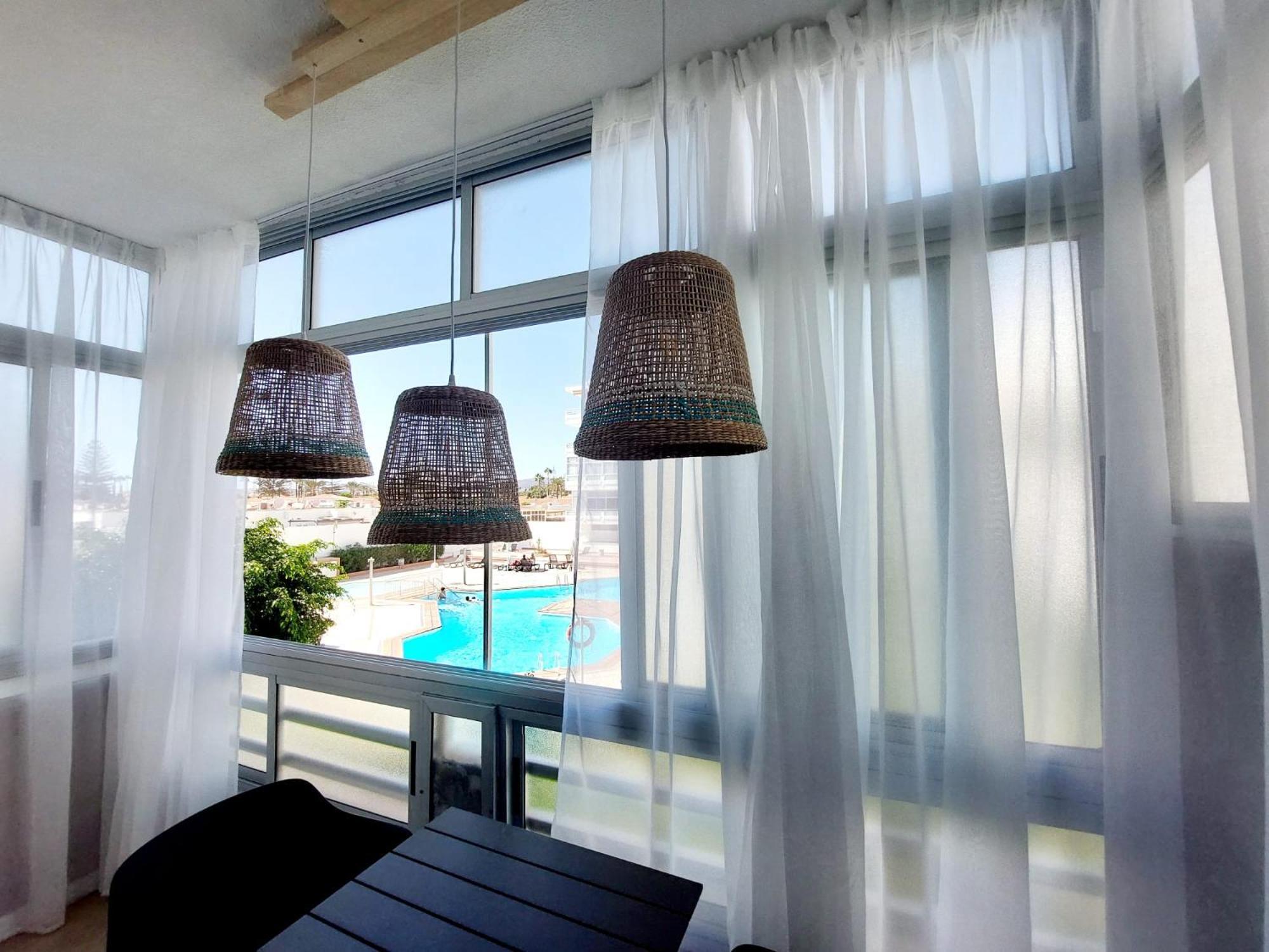 Apartamento Centrico Con Playa Y Piscina Плайя-дель-Инглес Экстерьер фото